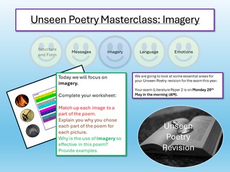 Unseen Poetry Revision 2024