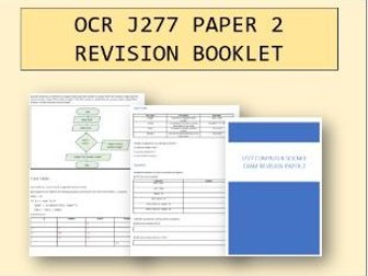 OCR GCSE J277 Computer Science Revision Booklet Paper 2