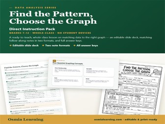 Find the Pattern: Choose the Graph Pack