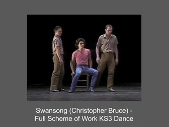 Swansong Dance - Full scheme of work Year 9