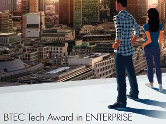 BTEC Level 2 Tech Award ENTERPRISE. Component 3.  Resource Pack.