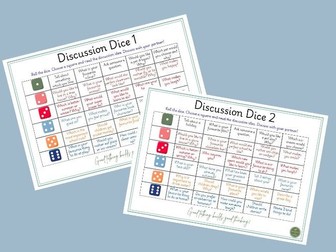 Discussion Dice - Year 1 & Year 2