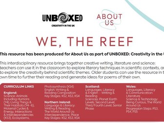 UNBOXED Learning - About Us: We are Birds and We, the Reef Ages 7-14