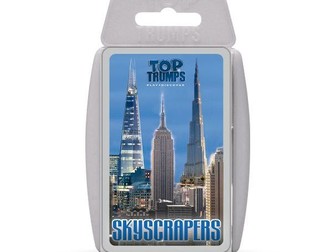 Skyscrapers Official Top Trumps - Full Deck