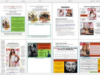GCSE EDUQAS MEDIA, COMPONENT 1 REVISION GUIDE (ALL FORMS COVERED IN BOTH SECTION A AND B)