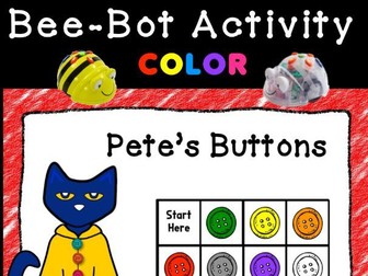 Bee Bot- Pete the Cat Color Matching