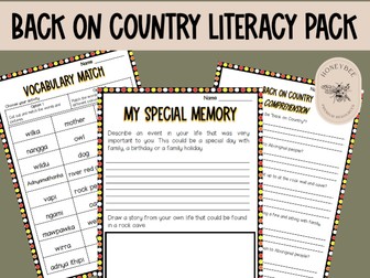 Back on Country - Adam Goodes & Ellie Laing - First Nations Literacy Activities