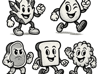 KS3 Food & Nutrition Zine Bundle – Eatwell Guide, Nutrition, Labels, H&S + Certificates