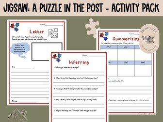 Jigsaw: A Puzzle in the Post | Literacy Worksheets & Activities | BOOK WEEK '23