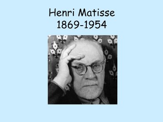 Henri Matisse Artist PowerPoint