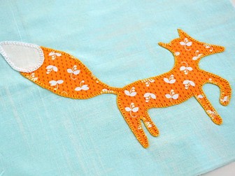 Textiles - How to Applique with Bondaweb Step by Step Instructions