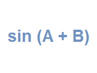 "Proof" of sin(A + B) = sinA cosB + cosA sin B