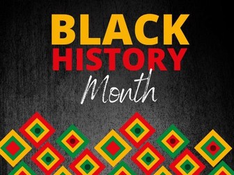 Black History Month - Assembly and Resource Pack 2025