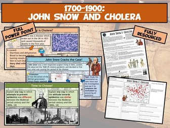 GCSE Medicine L17 - John Snow & Cholera