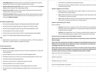 GCSE EdexcelHistory: Medicine in Britain (c1250–Present) & The Western Front – COMPLETE Mastery Pack