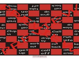 Phrasal Verbs #2 Checker Board Game