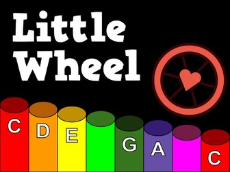 Little Wheel Turning in my Heart - Boomwhacker Play Along Video and Sheet Music