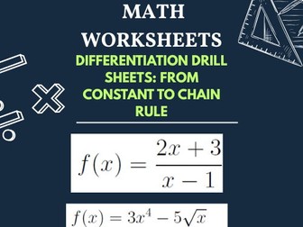 Mastering Derivative Rules: Exercises with Answer Key