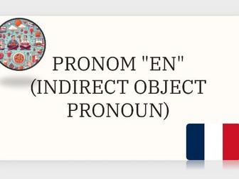 20. GCSE FRENCH: Pronom "EN" (Multiple topics) - EPI / MARS EARS