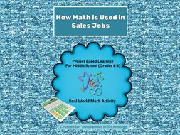 Real World Math - How Math is Used in Sales Jobs