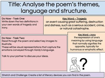 Crucible Lesson GCSE PowerPoint