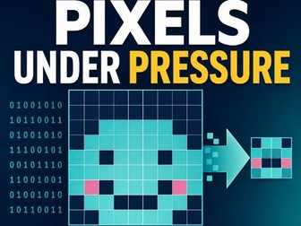 GCSE Computer Science: Bitmap Images, Colour Depth and Compression Lesson