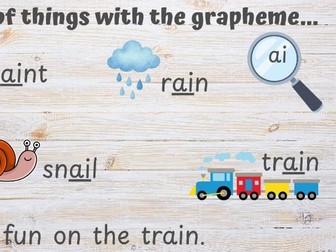Phase 3 - What can you see? Vowel Sounds