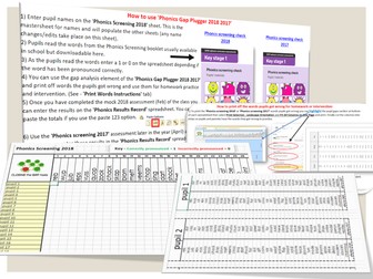 Phonics Gap Plugger 2018 2017