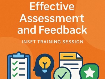 INSET Training: Effective Assessment and Feedback – Practical, Purposeful and Impactful