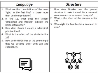 AQA Power and Conflict Poetry Lessons