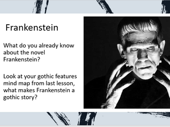 KS3 Frankenstein SOW Language Paper 1