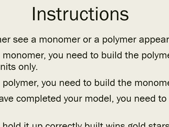 Molecular Modelling Game for Polymers