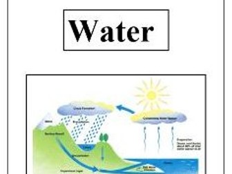 Water workbook- low ability