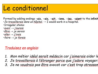 STUDIO GCSE - Mon emploi ideal - dream job