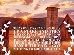 Of Mice and Men: Friendship