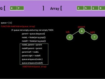Populating Binary Tree from an Array using Recursion
