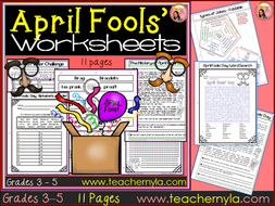 April Fools' Day Worksheets | Teaching Resources