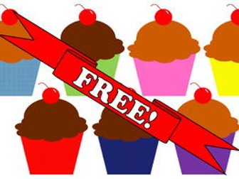 FREE Cupcake ClipArt