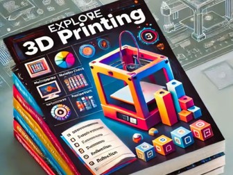 3D Printing Bundle - 12 lessons - Curriculum for 11-14 year olds  - bonus material