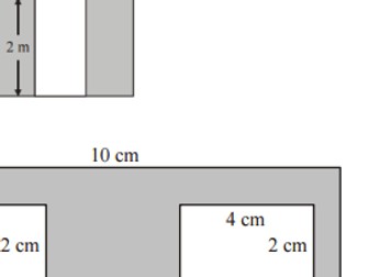 Calculating area with a section missing