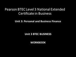 btec level 3 national extended certificate in business