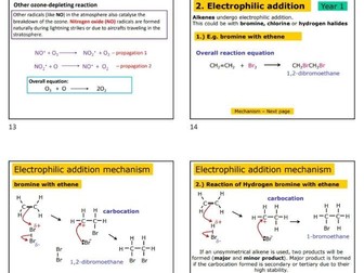 Reaction Mechanisms - A-Level Chemistry OCR