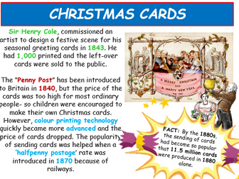 History Christmas Lesson