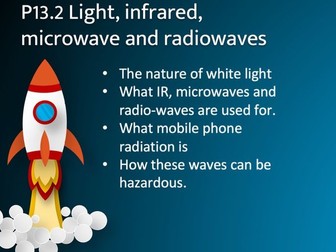 P13.2 Light, infrared, microwave and radiowaves