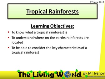 Introduction to Tropical Rainforests