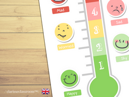 the feelings thermometer printable worksheet printable game