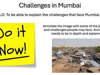 Urban Challenges - iGCSE and GCSE