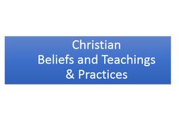 AQA Christianity Unit 1 Bundle | Teaching Resources