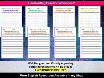 Handwriting Worksheets