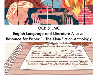 OCR A-Level LitLang Resource Pack for Non-Fiction Anthology